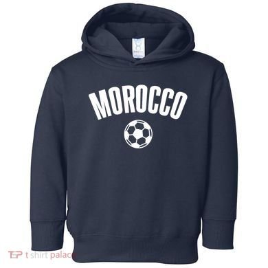Morocco Soccer Toddler Hoodie