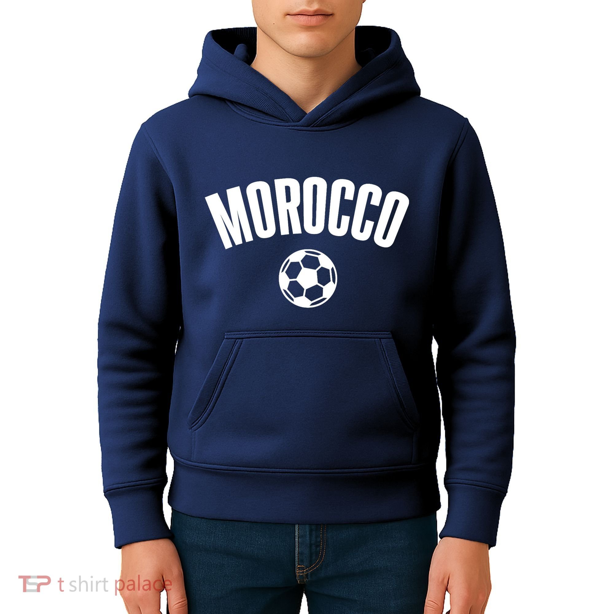 Morocco Soccer Kids Hoodie