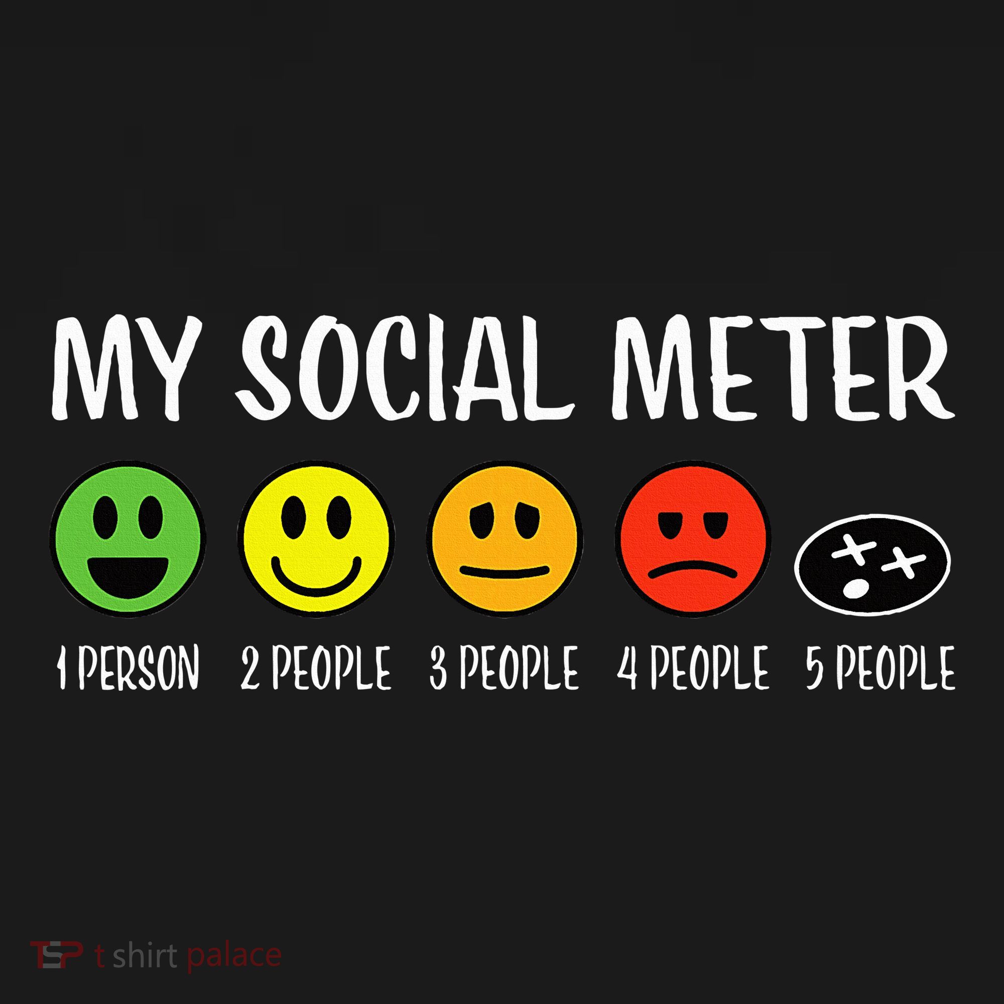 My Social Meter Funny Introvert Too Many People Sarcasm Bucket Hat