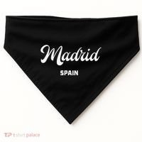 Madrid Spain USA-Made Doggie Bandana thumb 0