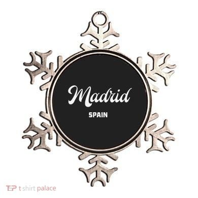 Madrid Spain Ornament