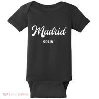 Madrid Spain Baby Bodysuit thumb 0