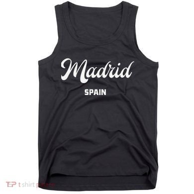Madrid Spain Tank Top