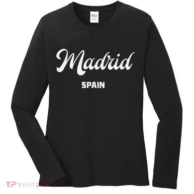 Madrid Spain Women's Long Sleeve Shirt