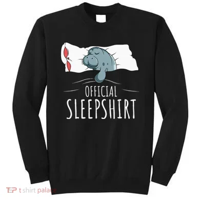 Manatee Sleep Sweatshirt