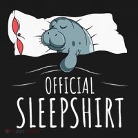 Manatee Sleep Ornament thumb 1