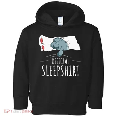 Manatee Sleep Toddler Hoodie