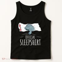 Manatee Sleep Tank Top thumb 2