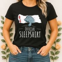 Manatee Sleep Women's T-Shirt thumb 2