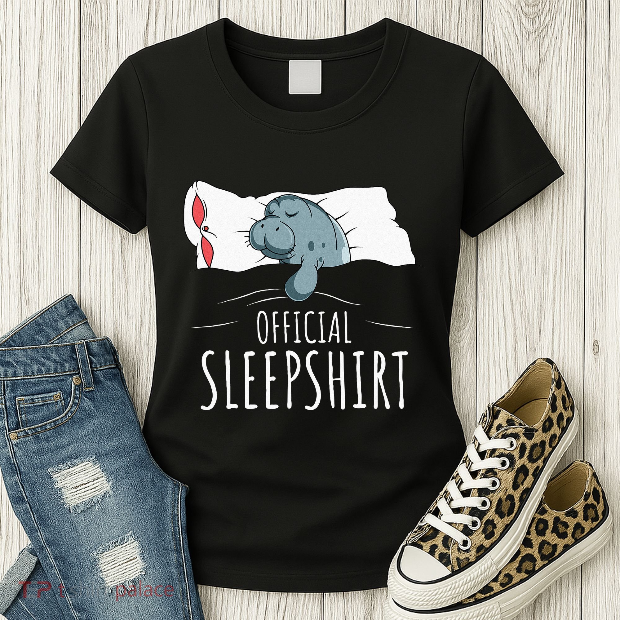 Manatee Sleep Women's T-Shirt