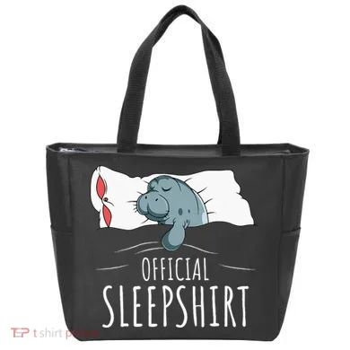 Manatee Sleep Tote Bag