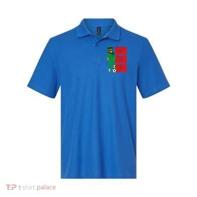 Moroccan Sheik Morocco Flag Soccer Gift Polo