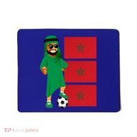 Moroccan Sheik Morocco Flag Soccer Gift Mousepad thumb 0