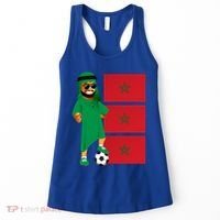 Moroccan Sheik Morocco Flag Soccer Gift Women's Tank Top thumb 0