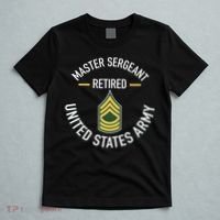 Master Sergeant Msg Retired Army Military Retirement T-Shirt thumb 5
