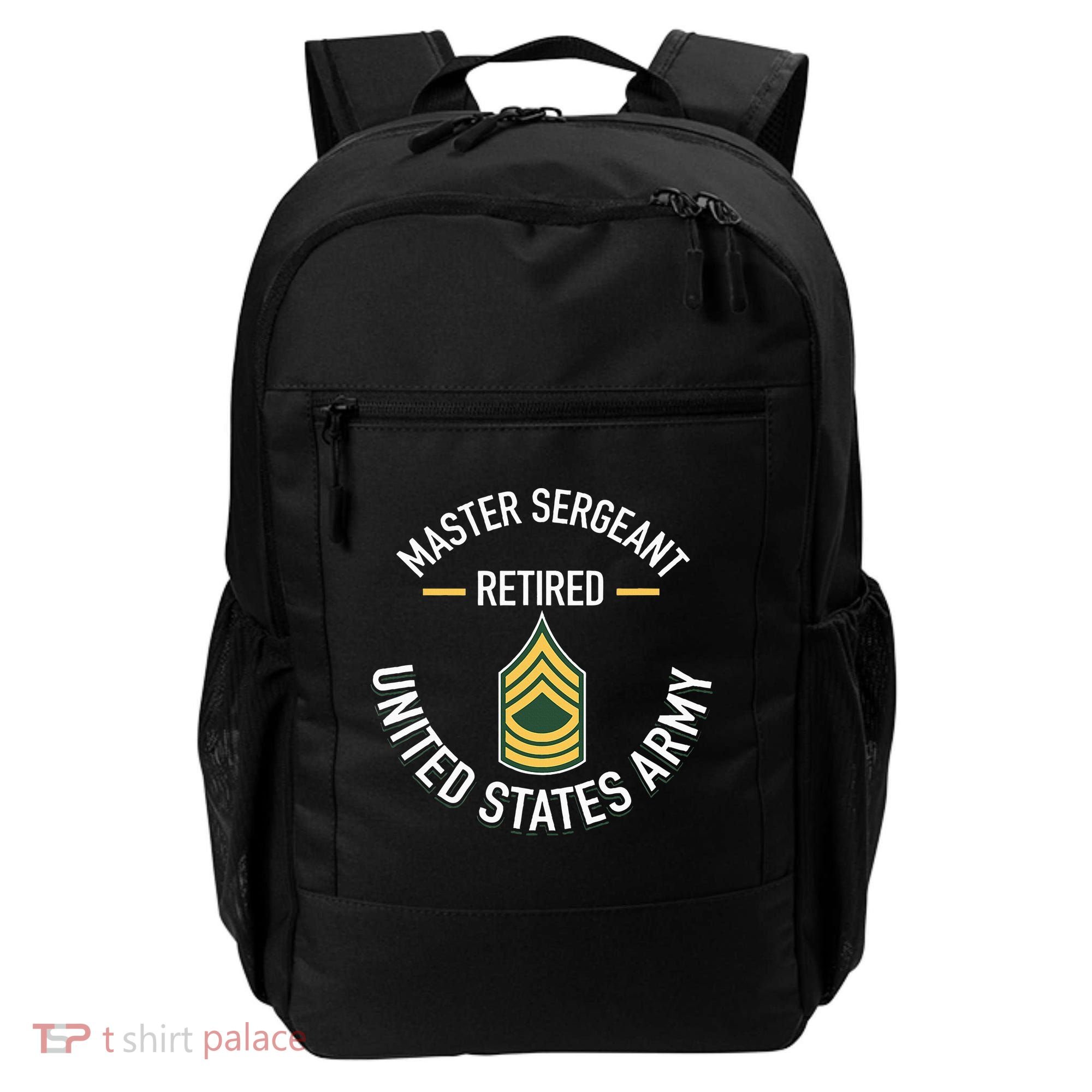 Master Sergeant Msg Retired Army Military Retirement Backpack