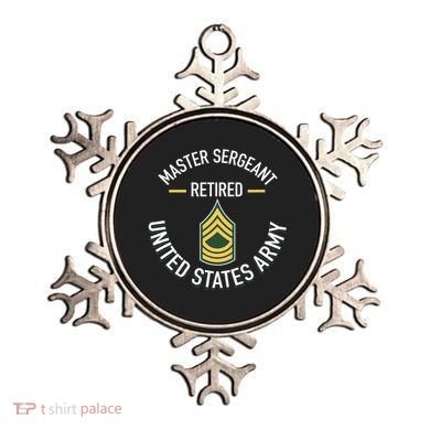 Master Sergeant Msg Retired Army Military Retirement Ornament