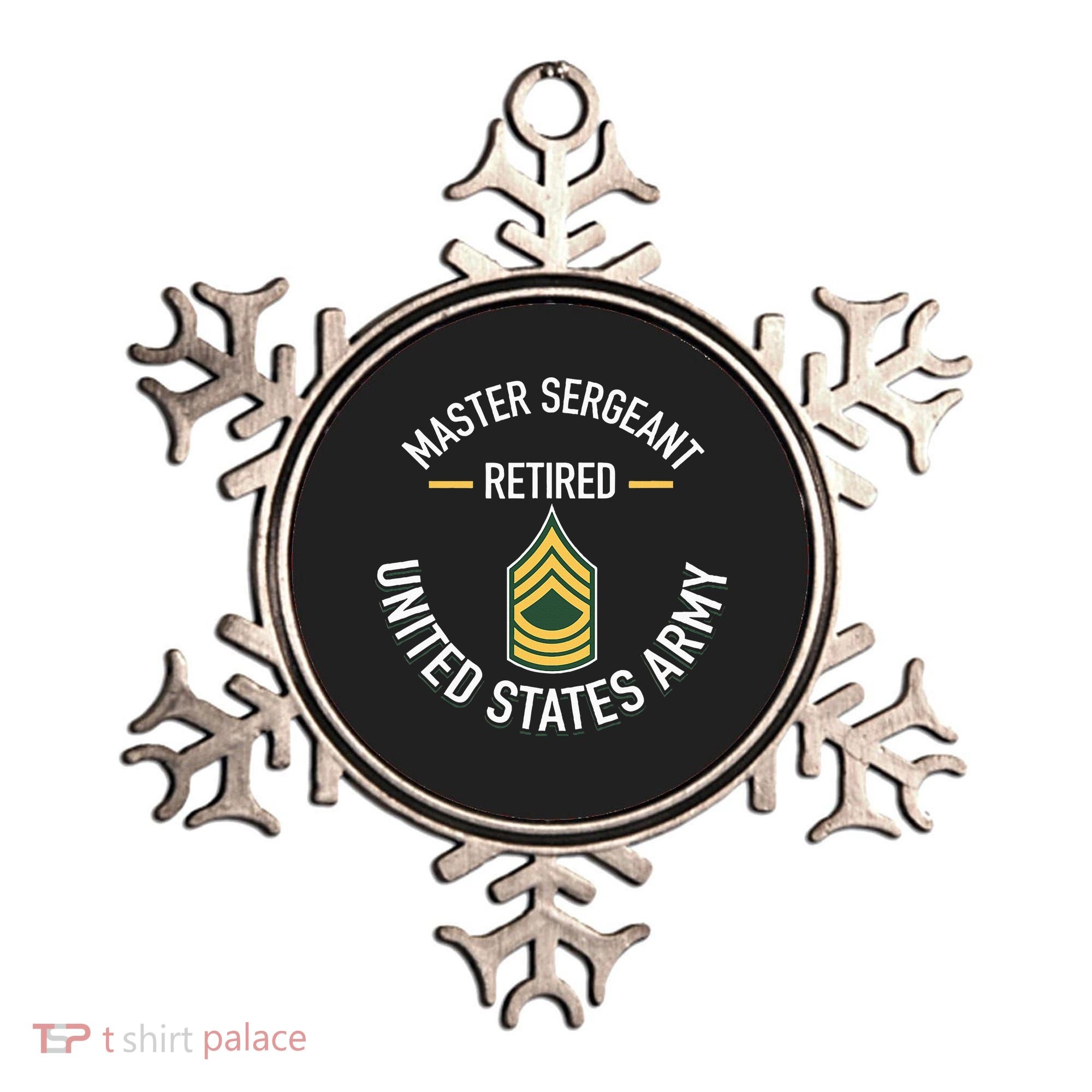 Master Sergeant Msg Retired Army Military Retirement Ornament