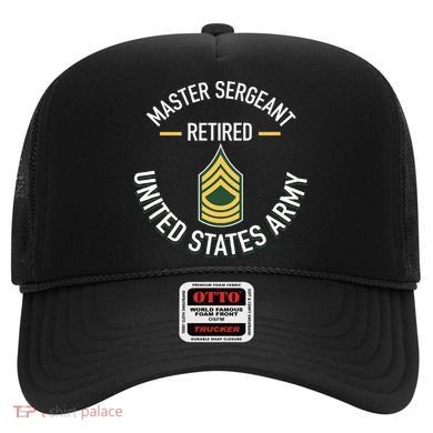 Master Sergeant Msg Retired Army Military Retirement Hat