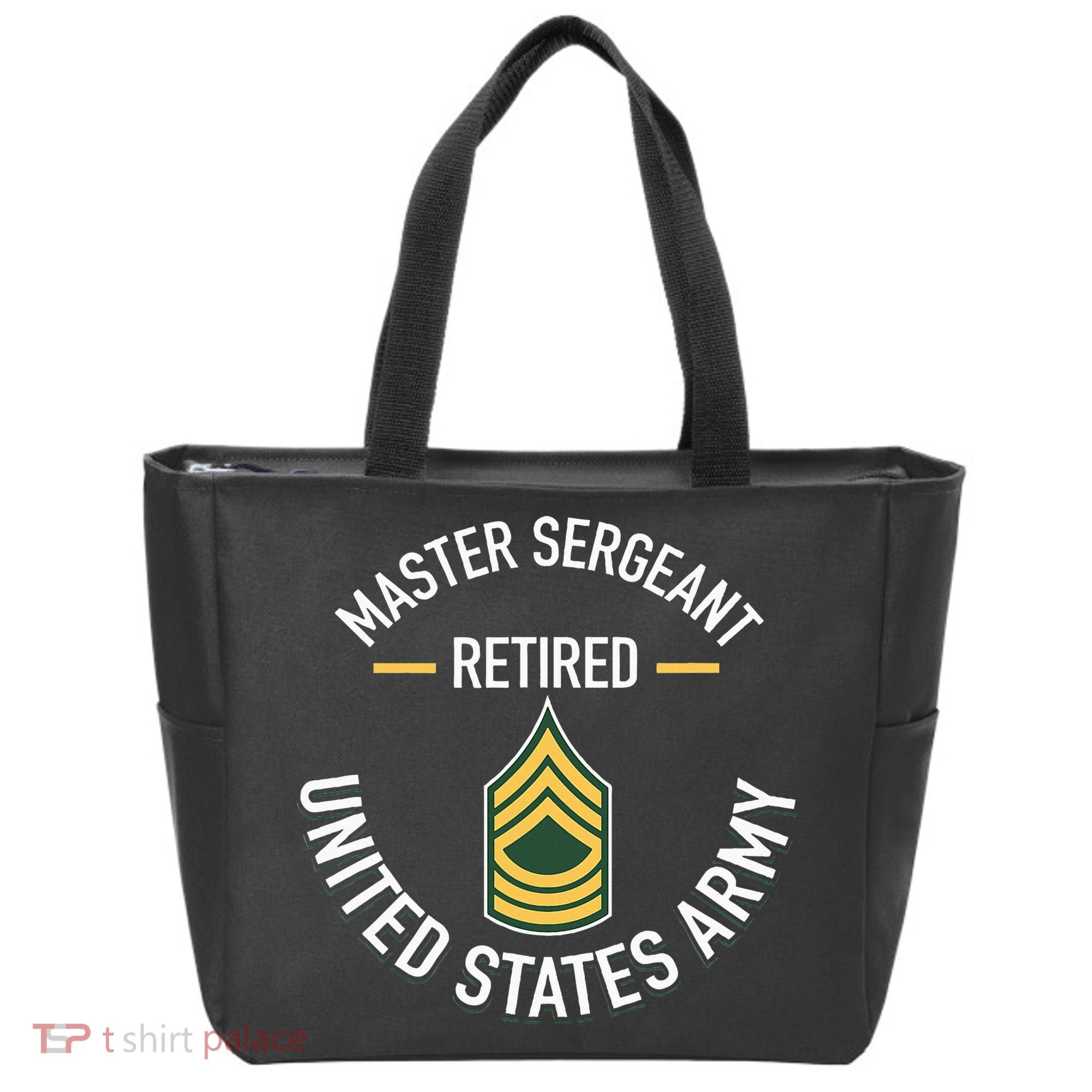 Master Sergeant Msg Retired Army Military Retirement Tote Bag