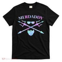 Merdaddy Security Merman Merdad Daddy Costume Father's Day T-Shirt thumb 0