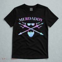 Merdaddy Security Merman Merdad Daddy Costume Father's Day T-Shirt thumb 5