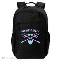 Merdaddy Security Merman Merdad Daddy Costume Father's Day Backpack thumb 0