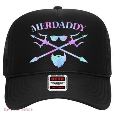 Merdaddy Security Merman Merdad Daddy Costume Father's Day Hat