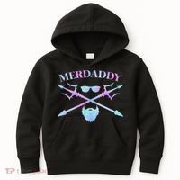 Merdaddy Security Merman Merdad Daddy Costume Father's Day Kids Hoodie thumb 0