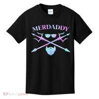 Merdaddy Security Merman Merdad Daddy Costume Father's Day Kids T-Shirt thumb 0