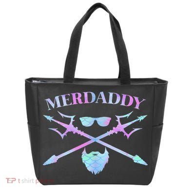 Merdaddy Security Merman Merdad Daddy Costume Father's Day Bag