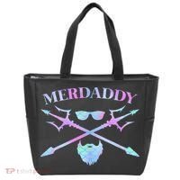 Merdaddy Security Merman Merdad Daddy Costume Father's Day Tote Bag thumb 0