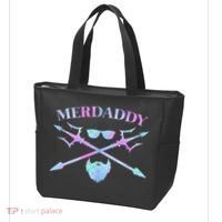 Merdaddy Security Merman Merdad Daddy Costume Father's Day Tote Bag thumb 3