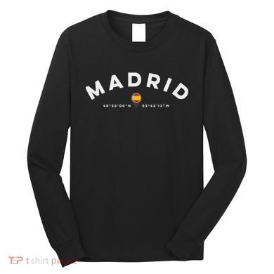 Madrid Spain Long Sleeve Shirt