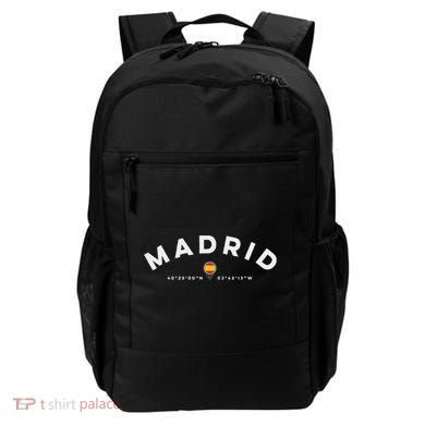 Madrid Spain Backpack