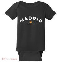 Madrid Spain Baby Bodysuit thumb 0