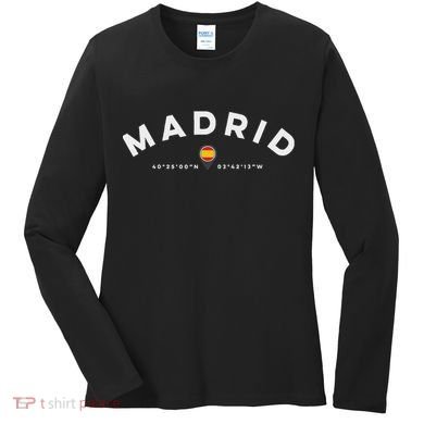 Madrid Spain Women's Long Sleeve Shirt
