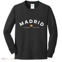Madrid Spain Kids Long Sleeve Shirt thumb 0