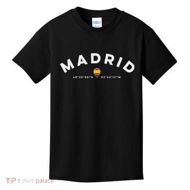 Madrid Spain Kids T-Shirt