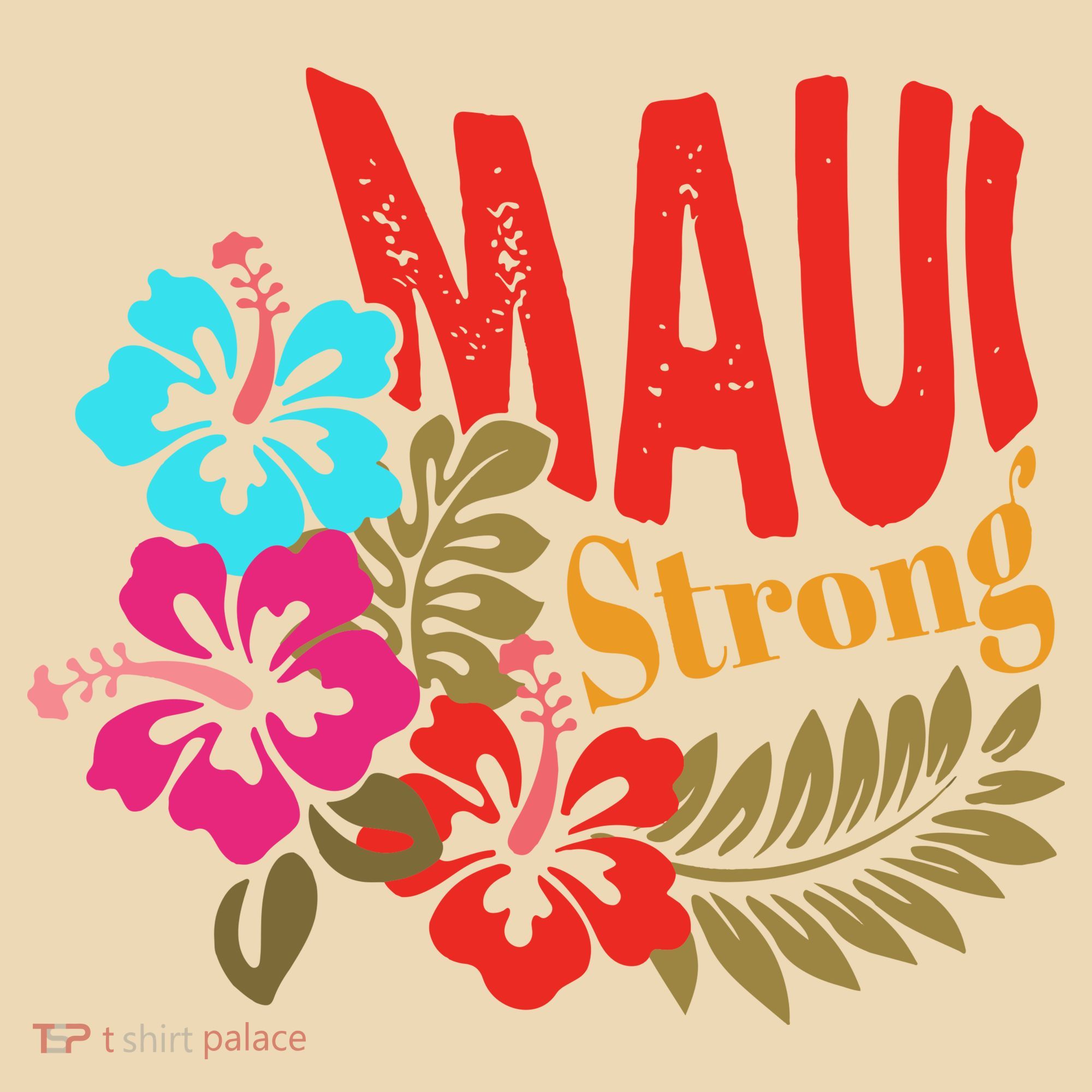 Maui Strong Maui Hawaii Shoreline Wildfire Relief Tote Bag