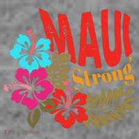 Maui Strong Maui Hawaii Shoreline Wildfire Relief Toddler Hoodie thumb 2