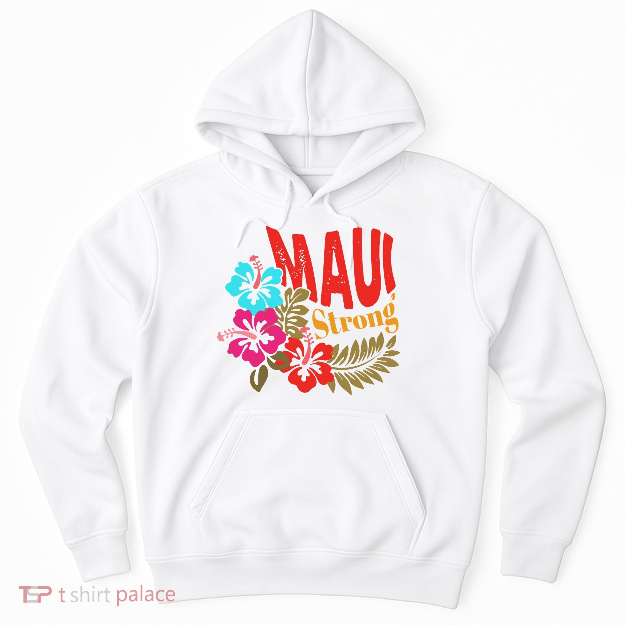 Maui Strong Maui Hawaii Shoreline Wildfire Relief Hoodie
