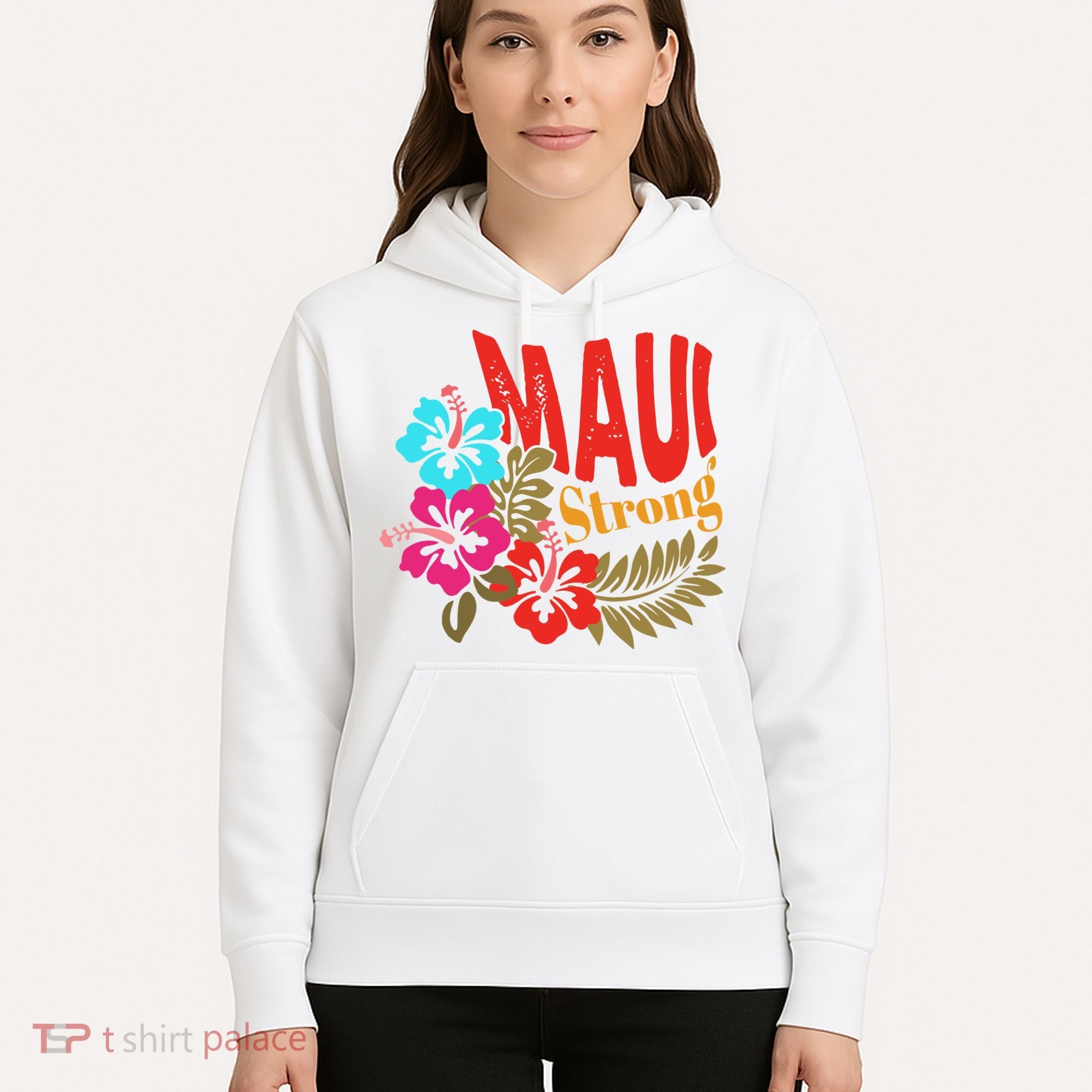 Maui Strong Maui Hawaii Shoreline Wildfire Relief Hoodie