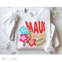 Maui Strong Maui Hawaii Shoreline Wildfire Relief Sweatshirt thumb 2
