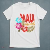Maui Strong Maui Hawaii Shoreline Wildfire Relief T-Shirt thumb 5