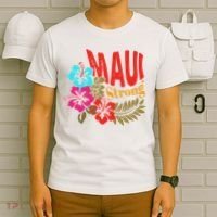 Maui Strong Maui Hawaii Shoreline Wildfire Relief T-Shirt thumb 6