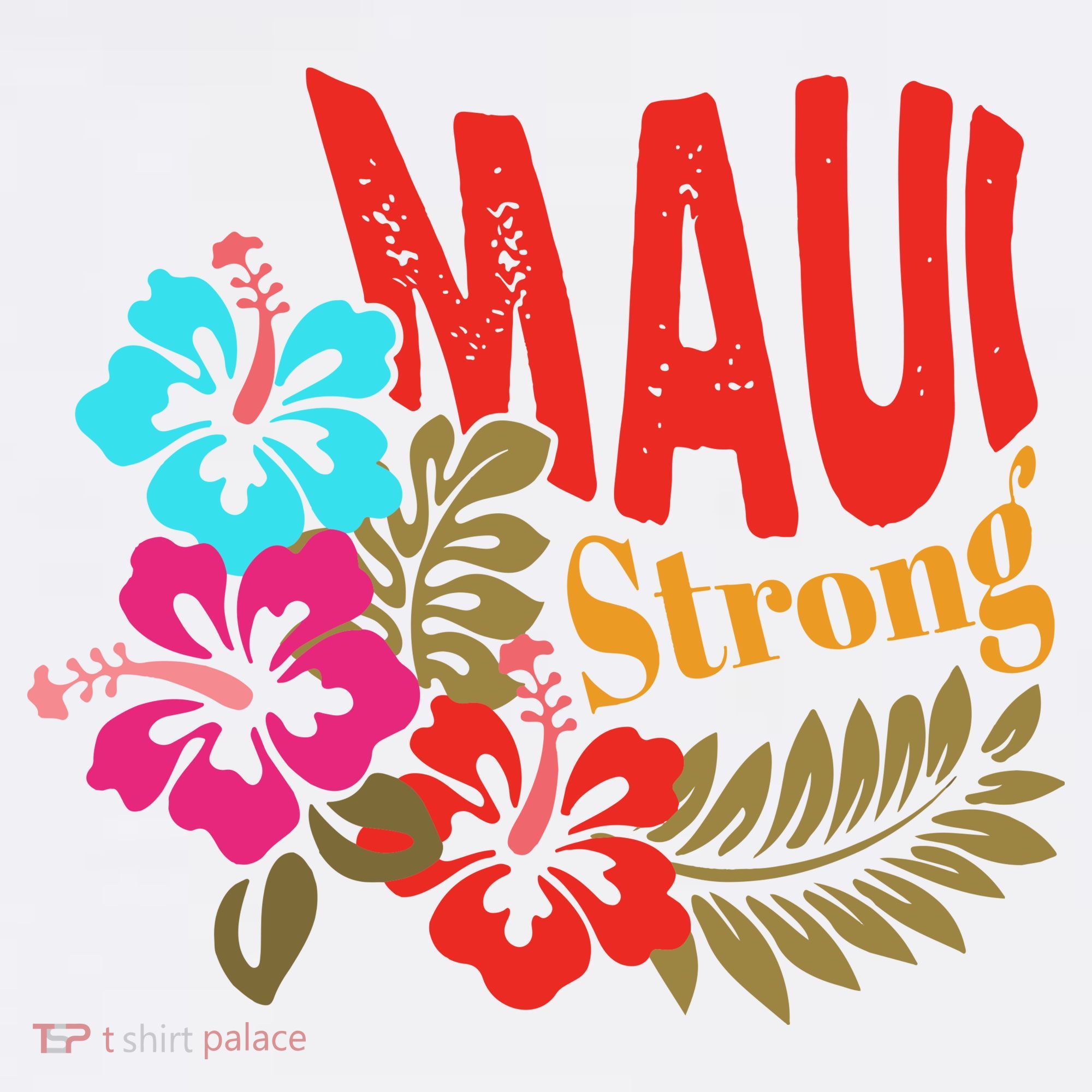 Maui Strong Maui Hawaii Shoreline Wildfire Relief T-Shirt