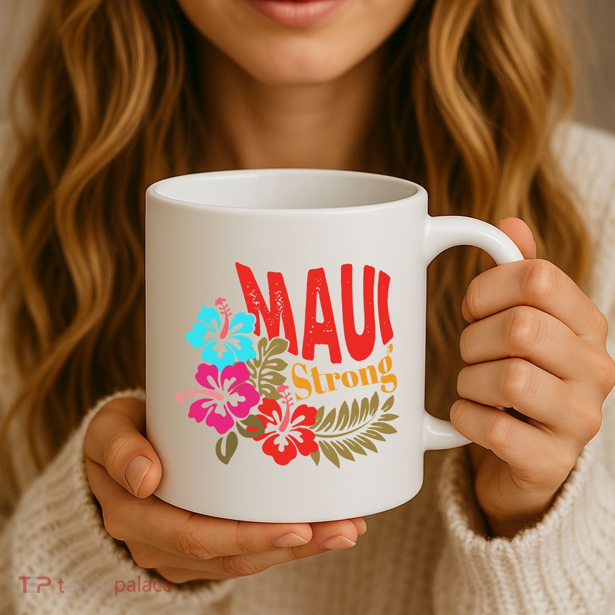 Maui Strong Maui Hawaii Shoreline Wildfire Relief Coffee Mug