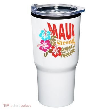 Maui Strong Maui Hawaii Shoreline Wildfire Relief Tumbler