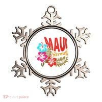 Maui Strong Maui Hawaii Shoreline Wildfire Relief Ornament thumb 0